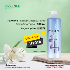 Pantene Micellar Detox & Purify Scalp Shampoo - 530 ml